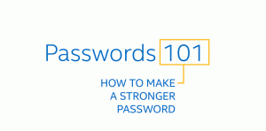 Erstellen von starken Passwörtern